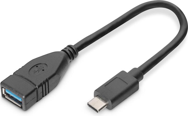Produktbild Digitus USB Type-C Adapter/Konverter,OTG,Type-C auf A (0.15 m, USB 3.2 Gen 1)