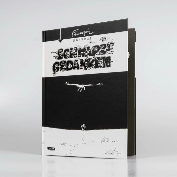 Produktbild Schwarze Gedanken Gesamtausgabe (Hochwertige Jubiläumsedition 100 Jahre Franquin) (Deutsch, André Franquin, 2024)