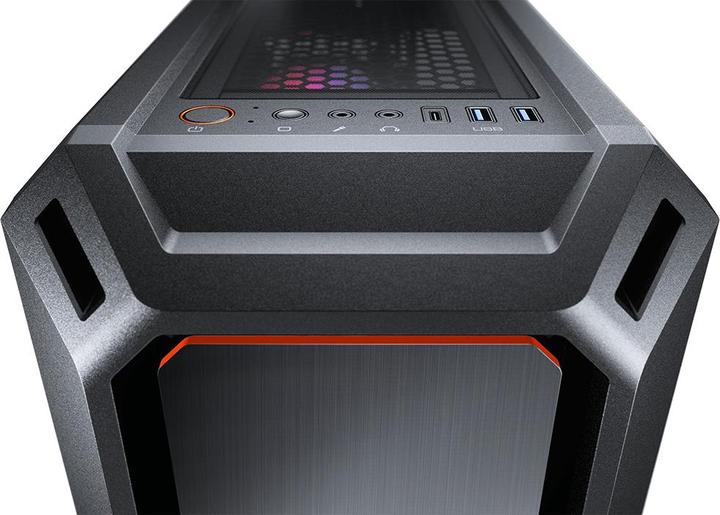 Actual product image Cougar MX440-A RGB - SIDE-PANEL - CABINET - (ATX, Micro-ITX, mATX)