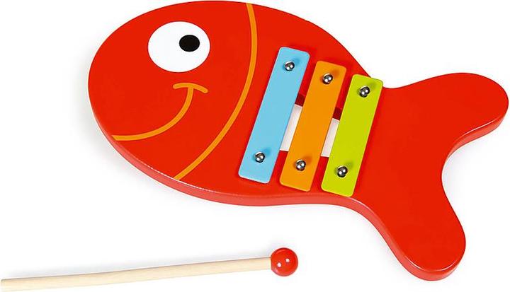 Scratch Poisson xylophone en bois
