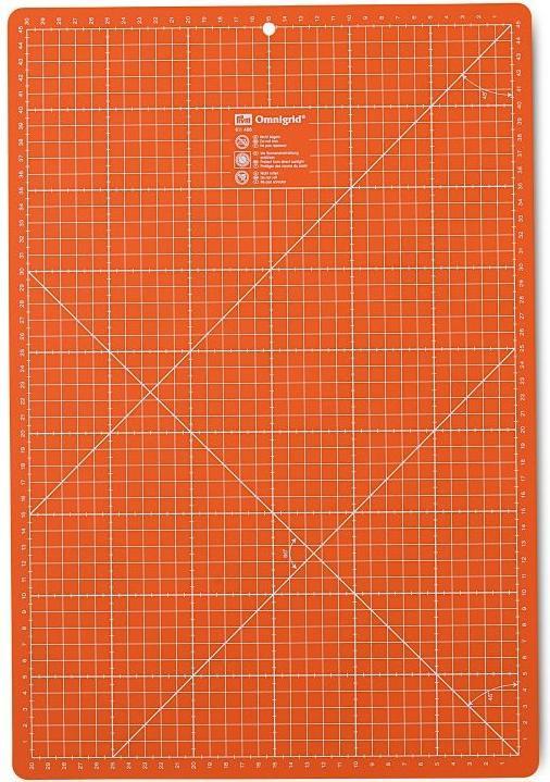 Prym Schneideunterlage 30x45cm, orange (30 x 45 cm)