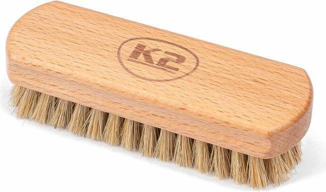 K2 Lederbürste Mit Naturhaar Auron-Bürste Weich (1 x)