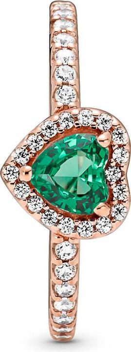 Immagine prodotto Pandora Anello a cuore scintillante in oro rosa 14k (8, 14, 925 Argento)
