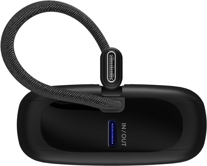 Produktbild Goobay Powerbank 10.000 mAh mit integriertem USB-C-Kabel (10000 mAh, 15 W)