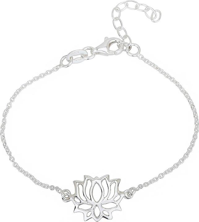 Leyda Armband Lotus (19 cm, Silber 925)