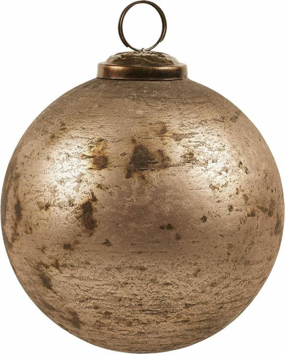 Produktbild Loberon Weihnachtsschmuck 4er Set Ophraine braun/kupfer (4 -teilig)