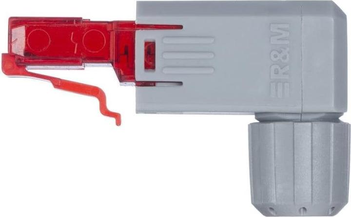Image du produit R&M Connecteur FM45 Cat. 6A, 90°, 1 pièce, gris (Câble réseau Connecteur)