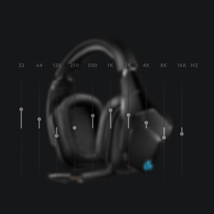 Immagine prodotto Logitech G G935 Wireless 7.1 Surround Sound LIGHTSYNC per il gioco - 2,4 GHz - EMEA (Senza fili)