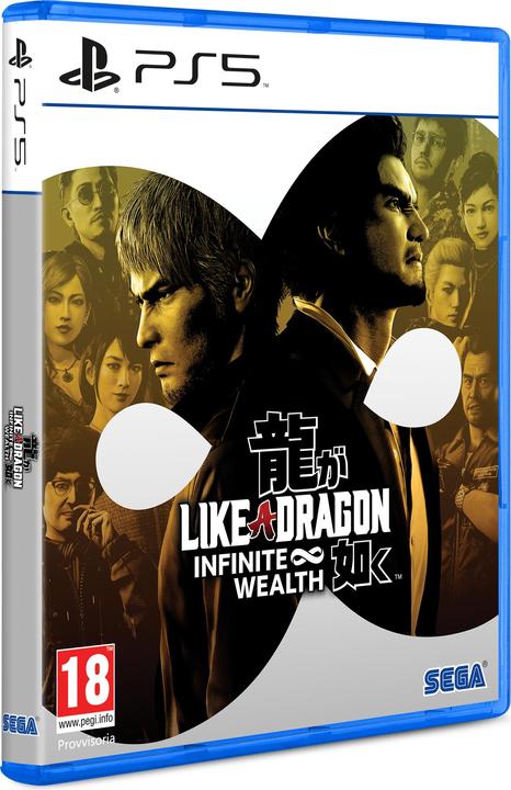 Immagine prodotto Atlus Come un drago: ricchezza infinita (PS5, IT)