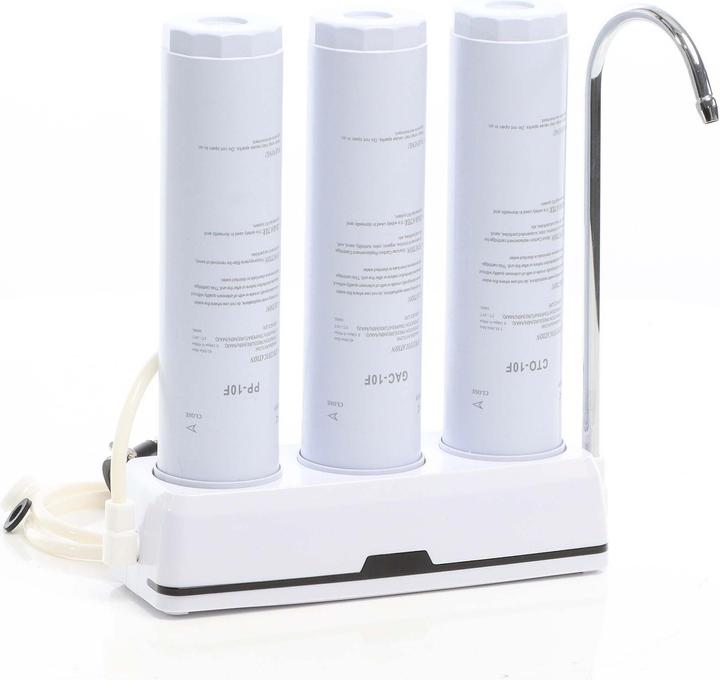 Produktbild Naturewater NW-3-PPGACCTO 3 Stufen Counter Top Wasserfilter Sediment Aktivkohle