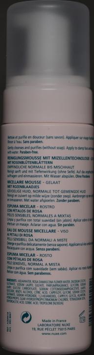 Produktbild Nuxe Eau de Mousse (Schaum, 50 ml)
