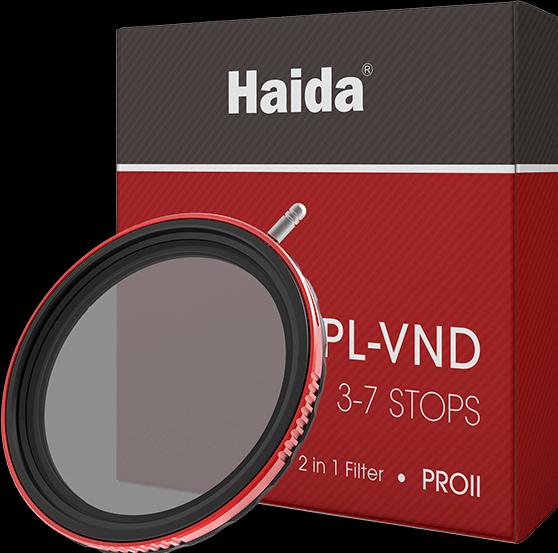 Haida Polfilter und Variabler ND Filter in einem 95mm (105 mm, ND- / Graufilter)