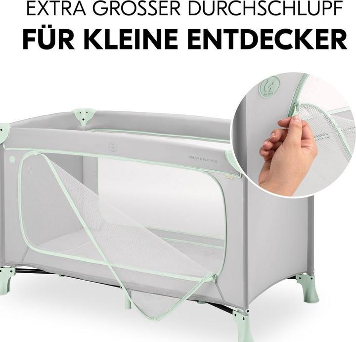 Image du produit Hauck Reisebetten Reisebett Set Dream N Play Plus inkl. Alvi
