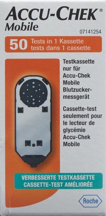 Image du produit Accu-Chek Cassettes de test pour Accu-Check Mobile (Bandelette réactive)