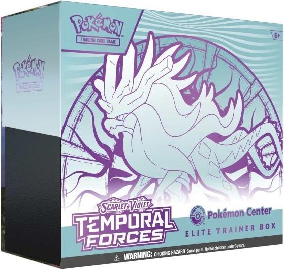 Produktbild Pokémon TCG: Scarlet & Violet-Temporal Forces Center Elite Trainer Box (Walking Wake) - EN (Englisch)