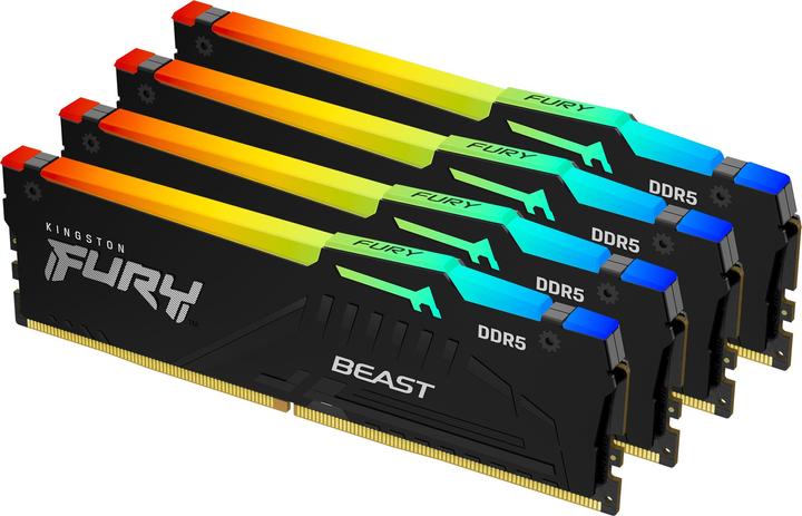 Actual product image Kingston FURY Beast (4 x 32GB, 5600 MHz, DDR5 RAM, DIMM)