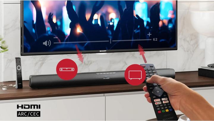 Produktbild Sharp HT-SB100 (75 W, 2.0 Kanal)