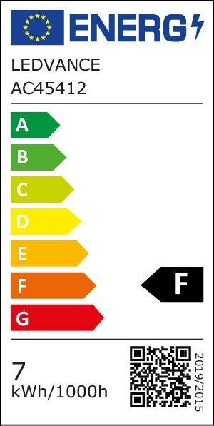 Energy Label Osram Led Tube T8 (G13, 7 W, 765 lm, 1 x, F)