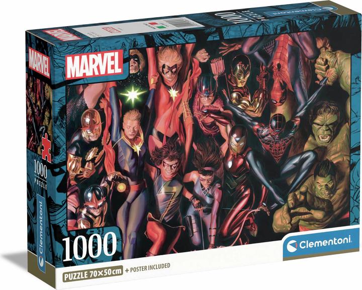 Productafbeelding Clementoni MARVEL - Avengers - Puzzel 1000P (1000 onderdelen)