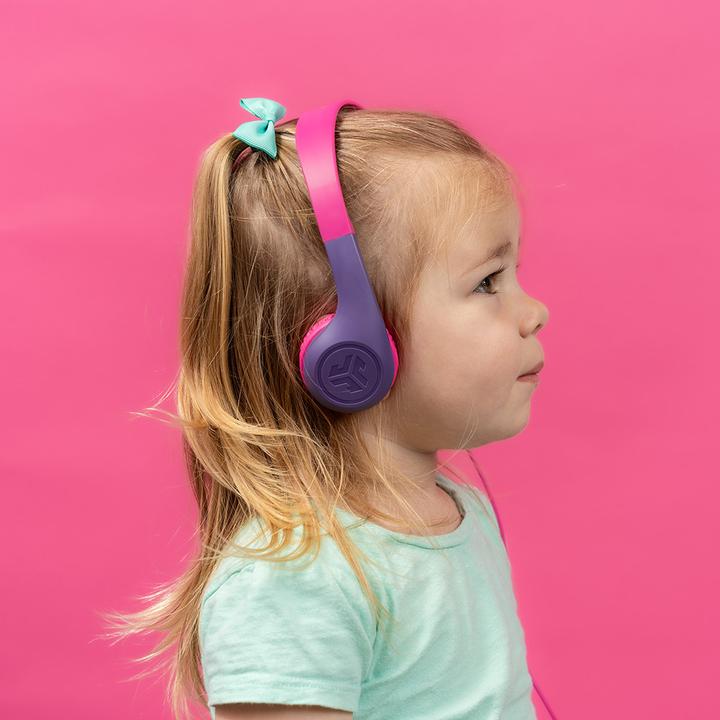 Image du produit JLab Audio JLAB JBuddies Pop Casque sur les oreilles rose,filaire
