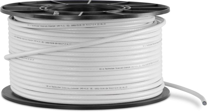 TechniSat 140 dB CoaxSat 140-4.6, 100m (140 dB, Antennenkabel)