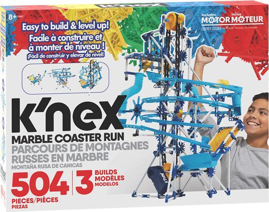 Productafbeelding K'Nex Knikkerbaan met motor, 504 stuks.