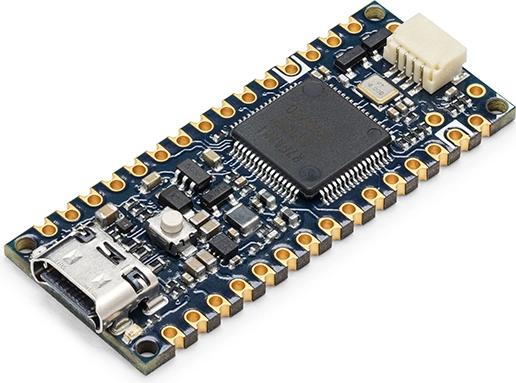Actual product image Arduino Nano R4 (without headers)