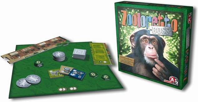 Actual product image Abacus Zooloretto Boss - 3rd expansion (German, French, Italian, English)