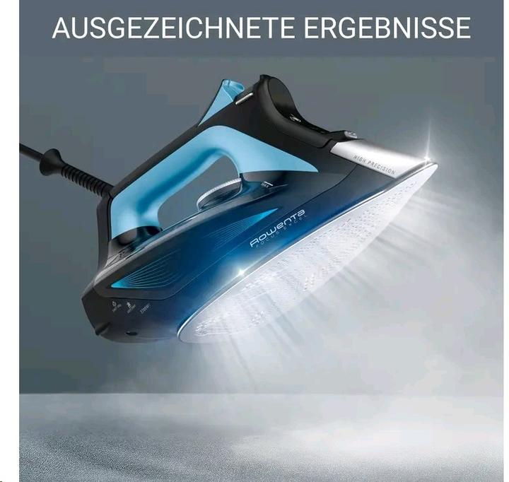 Image du produit Rowenta DW5310 Fer à vapeur Microsteam 400 HD Laser 2700 W Noir, Bleu (2700 W, 180 g/min)