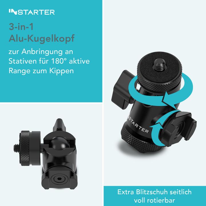 Immagine prodotto Wiltec Testa FlexMount Plus (Testa sferica)
