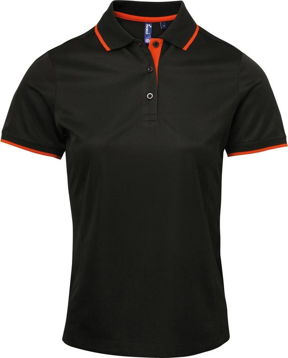 Premier Kontrast CoolKaro Polo Shirt