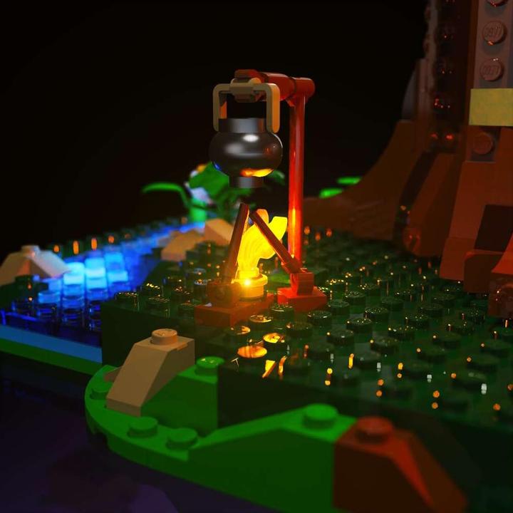Actual product image Light my bricks LMB 2.0 LEGO® 21318# Tree Hous Light Kit