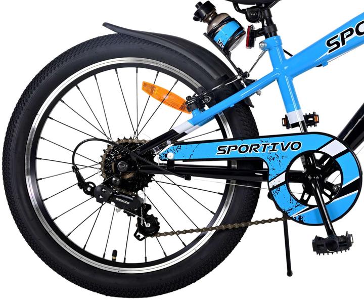 Produktbild Volare Sportivo Kinderfiets - Jongens - 20 inch - Blauw - 7 versnellingen (20")