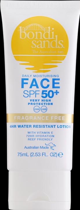 Actual product image Bondi Sands - Bs Spf 50+ Everyday Face Lotion (Sun lotion, SPF 50+, 75 ml)