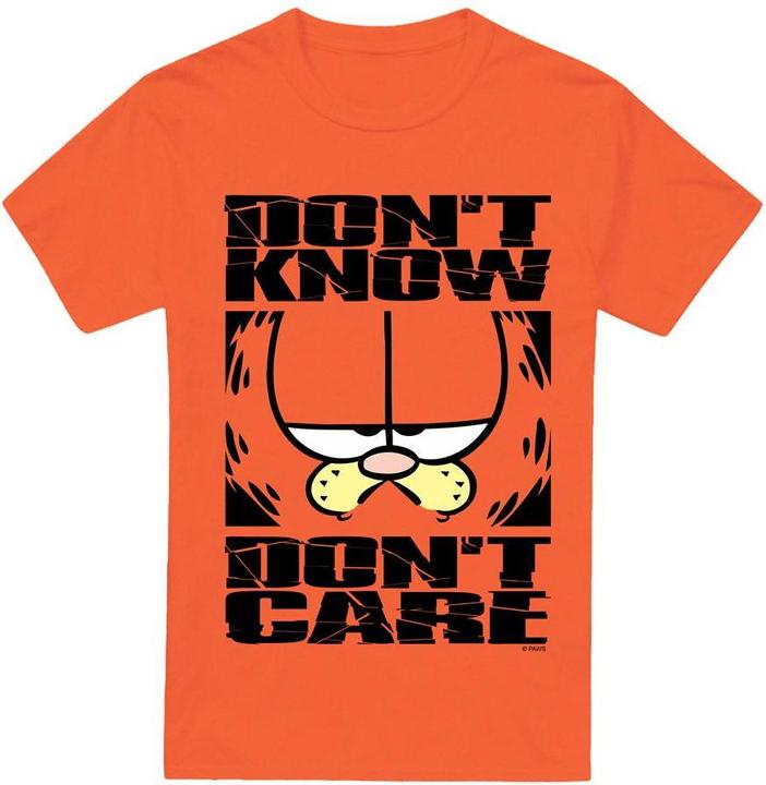 Garfield Don't Know Don't Care TShirt (S)
