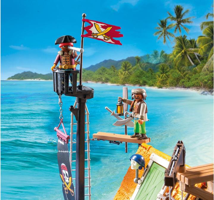 Image du produit Playmobil Port pirate avec prison pour corsaires (71792, Playmobil Pirates)