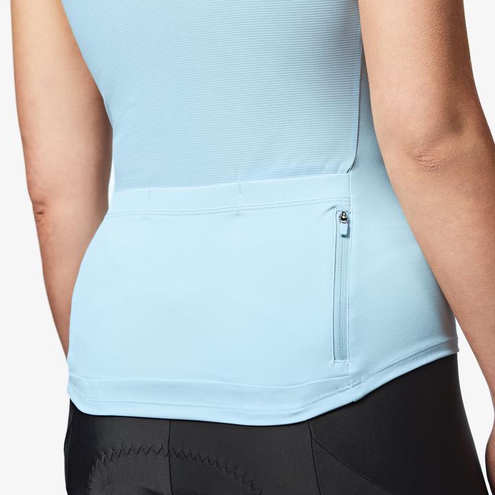 Actual product image Van rysel Radtrikot Rennrad ärmellos Sommer Discover Damen Weinrot (M)
