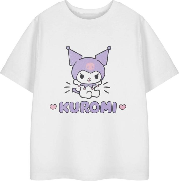 Immagine prodotto Hello Kitty Maglietta Kuromi Cuore Maniche Corte Ragazze (140)