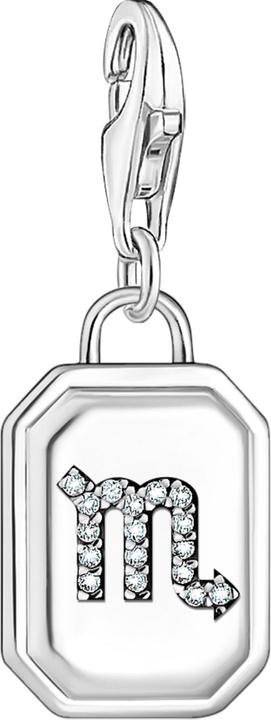 Produktbild Thomas Sabo Charm-Anhänger Sternzeichen Skorpion mit Steinen Silber (925er Silber)
