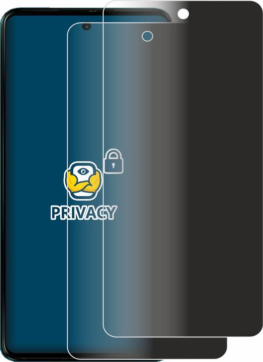 Produktbild BROTECT Sichtschutzfolie Anti-Spy Privacy Folie Blaulicht-Schutz (2 Stück, Motorola Moto G04)