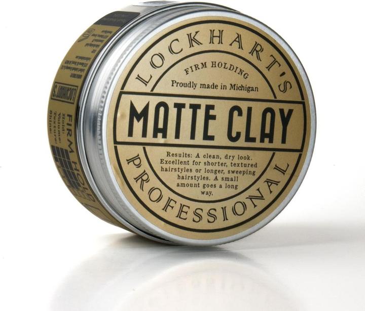 Actual product image Lockhart's Matte Clay Pomade (Hair wax, 105 ml)