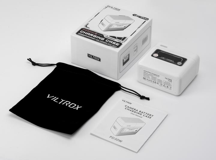 Actual product image Viltrox Camera Battery Charging Case Power Bank for Fuji NP W235 (Camera battery charger)