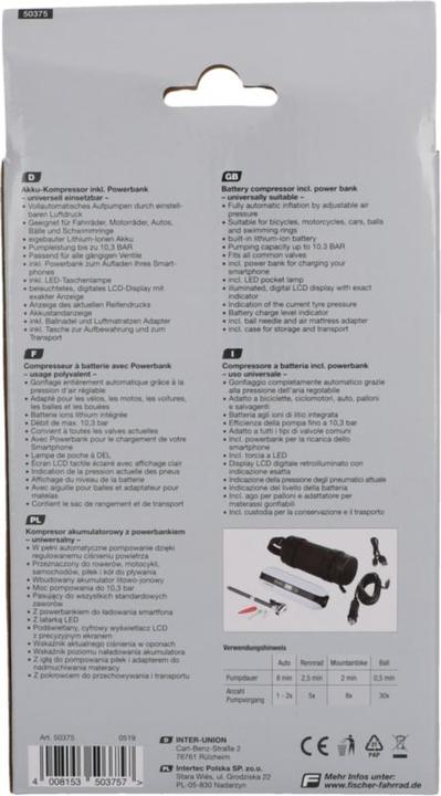 Produktbild Fischer Akku Kompressor