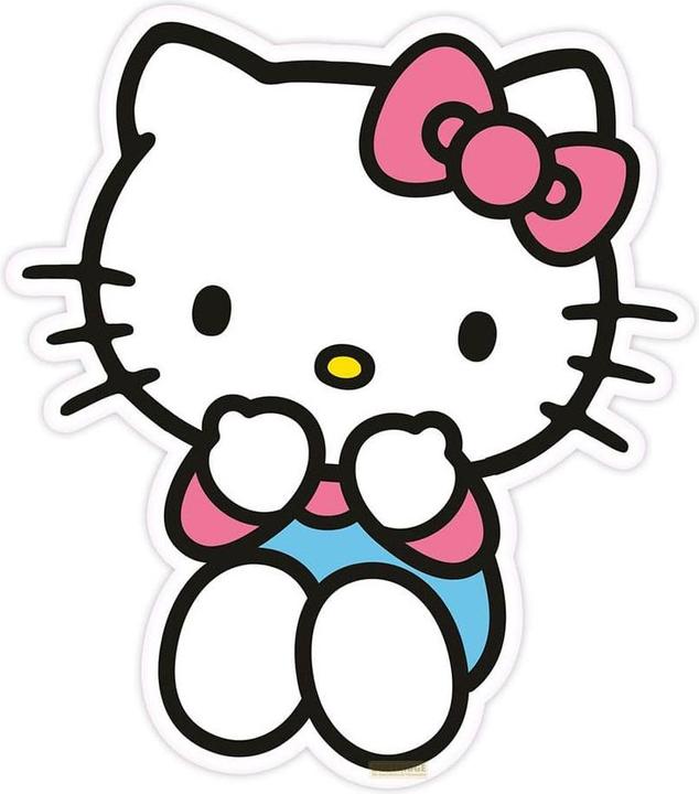 Produktbild Herding Sanrio Dekokissen Hello Kitty Blue Pants 36 cm (36 cm)