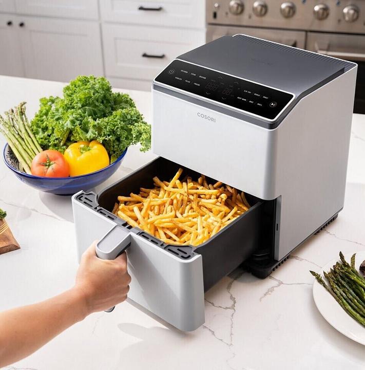 Immagine prodotto Cosori Friggitrice ad aria calda Dual Blaze XXL 6.4L, 1700W