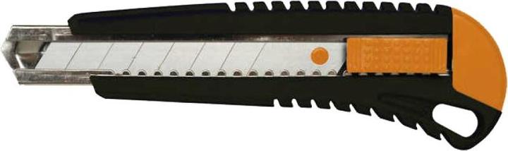 Produktbild Fiskars Cuttermesser mit Metallführung, 18 mm, Orange/Schwarz, 1003749 (Cutter)