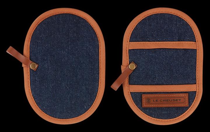 Produktbild Le Creuset Topf-Griffschutz 2er Set (100% Baumwolle, Canvas, Frottée)