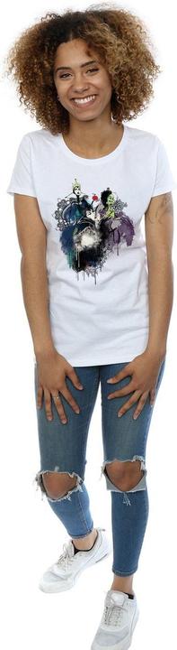 Actual product image Disney Womens/Ladies Villains Cotton T-Shirt (XXL)