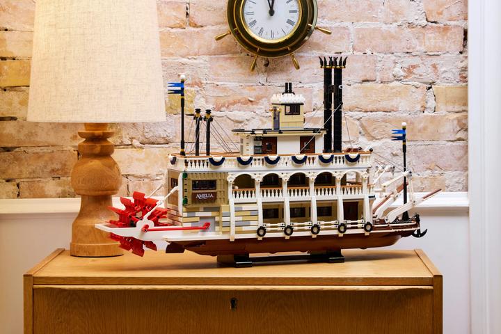 Produktbild LEGO Flussraddampfer (21356, LEGO Ideas, LEGO Seltene Sets)