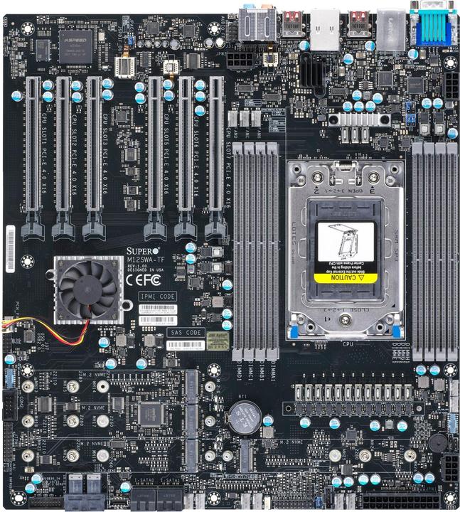 Produktbild Supermicro M12SWA-TF (sWRX8, AMD WRX80, E-ATX)